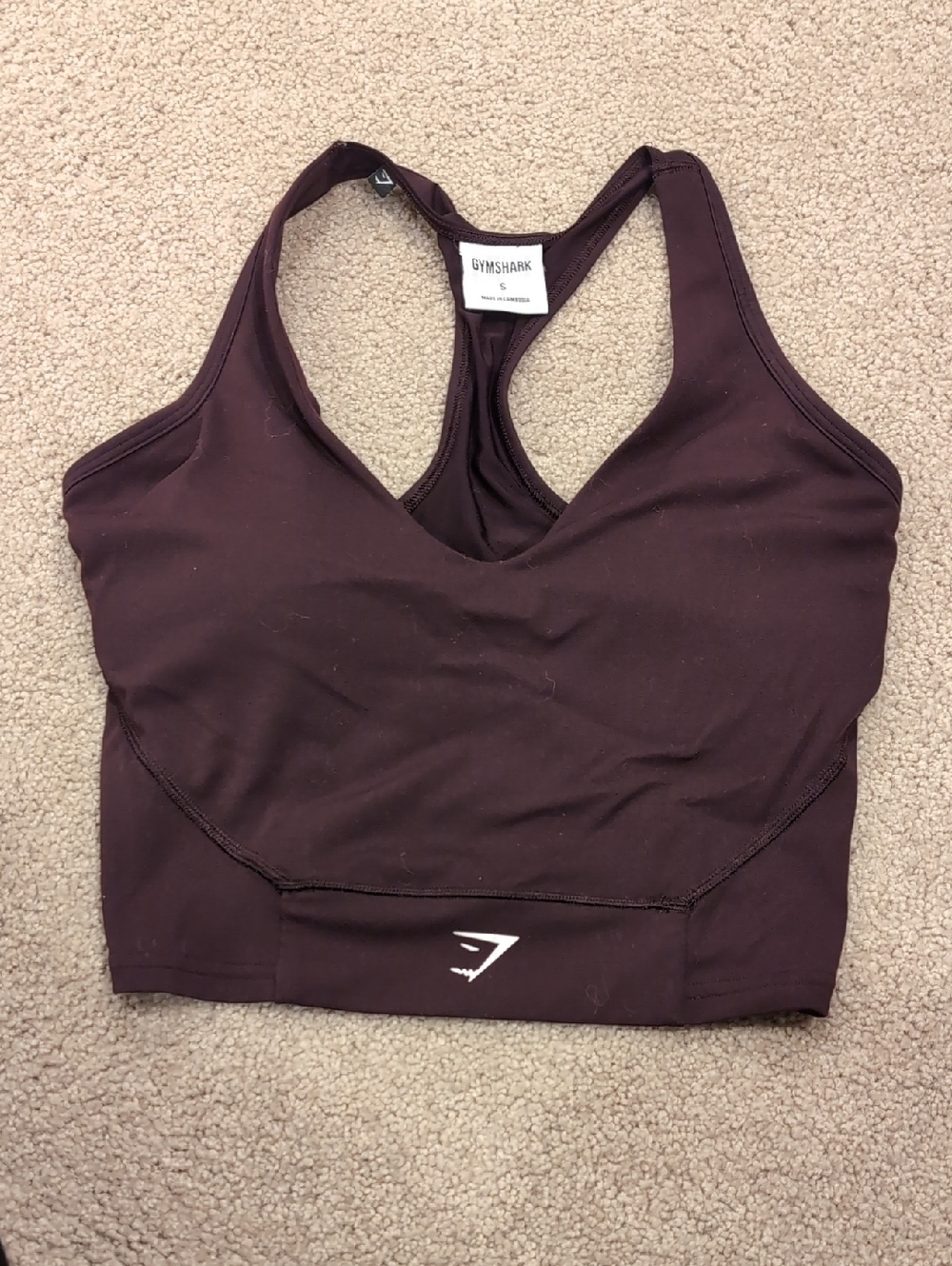 Gymshark Longline Racerback Sports Bra